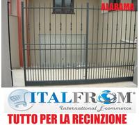 CANCELLO SCORREVOLE RECINZIONE MODULARE RINGHIERA FERRO BATTUTO ZINCATO