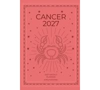 Cancer 2027 Astro Diary with Predictions in B&W with Coral: 2027 Horoscope for Cancer by Scribbled Fox