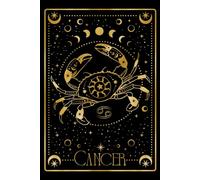 Cancer notebook - blank page journal - 6 x 9 inch: Manifestation, gratitude, affirmations, food log, to-do list