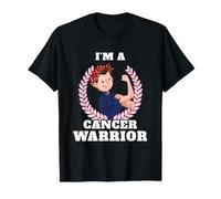 Cancer Warrior Brave Fighter Strength Survivor Maglietta