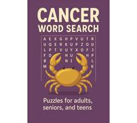 Cancer Word Search Puzzle Book: Word Searches with Easy to Read Print about Cancer, Cancer Constellations, Cancer Astrology and More | 6x9 inches, 110 ... Gift for Vacations, Holidays and Free Times