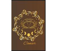 Cancer Zodiac Constellation Journal | Journals and Notebooks | 6x9 | 140 pages | Gift Ideas