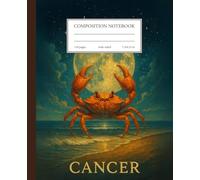 Cancer Zodiac Notebook: Heart of the Moon - A Journal for Emotions, Healing, and Reflection