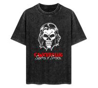 Cancerslug Heavy Metal Rock Mens T-Shirt Casual Cotton Unisex Black Tees Tops S