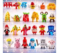 CancheroX Steal A Brainrot - Set di mini figure divertenti in stile meme, action figure casuali da 1,8 pollici, figure da collezione, stravaganti, decorazione da scrivania, souvenir