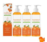 Cancone Body Wash per donne e uomini, barra di soap per cachi per il controllo degli odori del corpo, odore naturale che rimozione del gel doccia, deodorante anti sudore (3Pcs)
