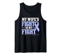 Cancro Addominale La Lotta di mia Moglie è Il Mio Supporto per la Lotta Canotta