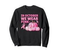 Cancro al Seno in Ottobre Indossiamo Il Mese della sensibilizzazione del Nastro Rosa Felpa