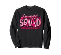 Cancro al Seno Madri Figlie Famiglia Amici Support Squad Felpa