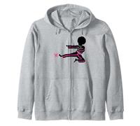 Cancro al Seno Ragazza Nera Magia Afro Donne Pelle Marrone Felpa con Cappuccio