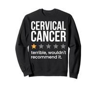 Cancro cervicale Valutazione a una stella Consapevolezza del cancro cervicale Felpa
