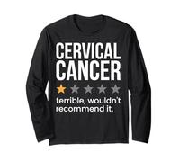 Cancro cervicale Valutazione a una stella Consapevolezza del cancro cervicale Maglia a Manica
