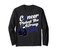 Cancro del Colon-retto Colon Picked Wrong Girl Sostegno alla Maglia a Manica