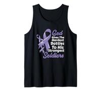 Cancro Dio dà Le Battaglie più Difficili i Suoi Soldati più Forti Canotta