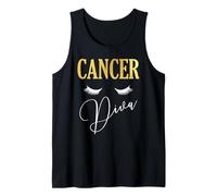 Cancro Diva Zodiaco Compleanno Regina Grafica Canotta