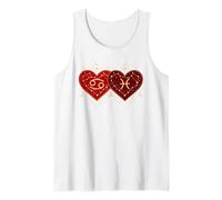 Cancro Pesci Amore Camicia San Valentino Zodiaco Anime gemelle Canotta