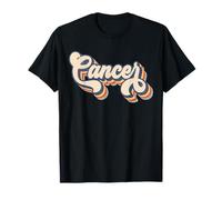 Cancro Retro Segno zodiacale Giugno Luglio Compleanno Maglietta
