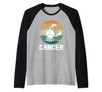 Cancro Segno Zodiacale astrologia Maglia con Maniche Raglan