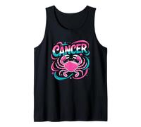 Cancro Segno Zodiacale Granchio Rosa Astrologia Vibes Canotta