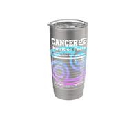 Cancro Valori nutrizionali Segno zodiacale Astrologia Blu Viola Bicchiere termico in acciaio inox doppia parete