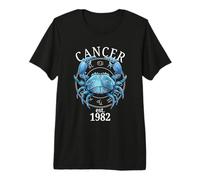 Cancro Zodiacale Nato nel 1982 Maglietta Premium