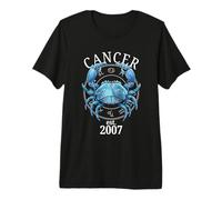 Cancro Zodiacale Nato nel 2007 Maglietta Premium