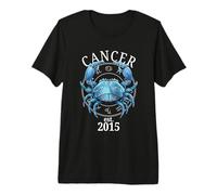 Cancro Zodiacale Nato nel 2015 Maglietta Premium