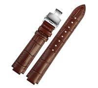 Canda da guardia in pelle genuina per banda da polso Ballon Bleu UOMINO FEMM FAMMA CINTURA CONVEGNO CONVEX 14 * 8MM 18 * 11mm 20 * 12mm Bracciale di moda (colore: 12, dimensioni: 14-8 mm)