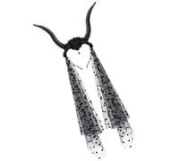 Canda Della Testa Del Velo Dei Corni Del Diavolo Per Le Esibizioni Palcoscenico Per Eventi A Tema Halloween Hairhoop Adult Cosplay Masquerades Chiese