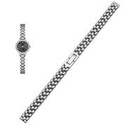 Canda di guardia in acciaio inossidabile 6mm 8mm da 10 mm cinghia di sostituzione del braccialetto dorato in argento per dimensioni Bracciale orologio da moda Lady Lady (colore: oro, dimensione: 10