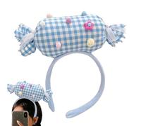 Canda per donne - Coparino 3D di festa colorato | Comodo band da copricapo per capelli per il costume da festa della Costume Christmas Halloween Friends