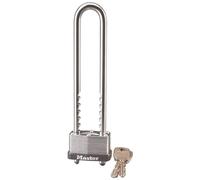Candado Master Lock 517DHC con llave diferente, arco ajustable de 9/32 pulg. de di metro, arco de acero, cuerpo de acero