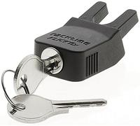 Klickfix Lucchetto Snapit per Racktime Nero