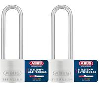 Candado Titalium 30mm arco extralargo llaves igual (Confezione da 2)