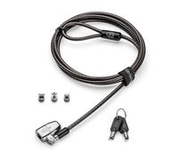 Candado universale ClickSafe® 2.0 Kensington con chiave, 1,8 m, acciaio nero Candado universale ClickSafe® 2.0 Kensington con chiave, 1,8 m, acciaio nero