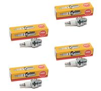 Candela 4 Pezzo NGK BM6A per Tosaerba Motosega Decespugliatore Husqvarna