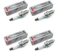 Candela 4 Pezzo NGK Platinum PFR7Q 7963 per Audi A6 Porsche Cayenne VW Passat
