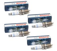 Candela 4 X Bosch Super Plus FLR8LDCU per Audi A4 BMW 3er Opel Astra VW Passat