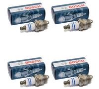 Candela 4 X Bosch WSR6F per Stihl Dolmar Motosega FS36 FS44 FS38 HS80 HS45