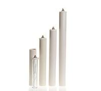 Candela a cera liquida con cartuccia diam. 4 cm, 25 cm (9.85 inc.)