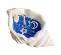 Candela a conchiglia | Candele antistress per aromaterapia - Candela a forma di conchiglia, lunga durata, sollievo dallo stress, aromaterapia naturale, decorazione fatta a mano per il Ringraziamento