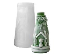 Candela A Forma Bottiglia A Forma Bottiglia Cibo Sicuro Silicone Facile Demolding Per Preparare La Decorazione Per La Casa Del Sapone Casa Candele Silicone