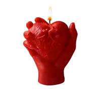 Candela A Forma Di Cuore Con Mano - Accento Romantico Per La Decorazione Della Casa Con Aromaterapia, Candela Profumata Alla Di Soia | Regalo Per Donne, Mogli, Fidanzate, Matrimoni, Anniversari,