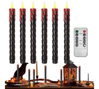 Candela A LED - Candela Senza Fiamma | candelee A Batteria | Halloween Haunted House Light Decoration | Luce Sfarfallante Dimmerabile Per Il Davanzale Per Bagno Della Camera Da Letto Del Teatro