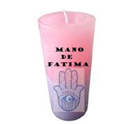 Candela a mano di FATIMA. Pulizia, protezione contro gli occhi sbagliati. Candela esoterica. Candela di purificazione, pulizia e positività. Mano di FATIMA.