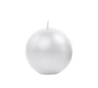 Candela a sfera metallizzata, madreperla, 6 cm (1 VPE / 10 pz.)