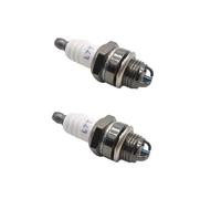 Candela a tre poli L7T 2 tempi adatta for elettrodi for motosega, spazzola, motore CU 2500 3800 4500 5200(2pcs white)