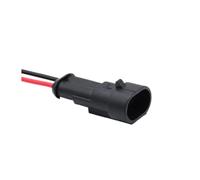 Candela accensione Connettore automatico AMP a 2 pin | Candele di accensione per auto Presa maschio femmina 18AWG con cavo