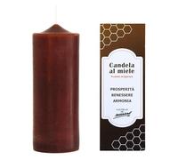 Candela artigianale al miele - Candela Ritualizzata per dolcire, armonizzare e attrarre fortuna, aroma naturale per concentrazione e benessere, fatta a mano con cera di miele