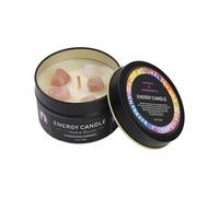 Candela bianca - cera di soia, 4,2 x 6,5 cm, candela da meditazione aromatica e calmante, candele purificanti a energia positiva, barattolo profumato rilassante per yoga, spa, camera da letto